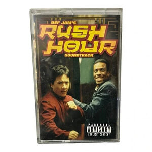 Def Jam's Rush‎ Hour Soundtrack Audio Cassette Tape Jay-Z Ja Rule Chris Tucker